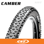 CST CST Bike Tyre - Camber-26X2.10 Black Wirebead-C1671 - Mountain Bike Tire - Pair