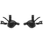 Sunrace Sunrace Dual Shifter - Trigger Lever Set (R11 Speed & L2 Speed) With Inner Wire - Black