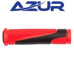 Azur Azur Bike/Cycling MTB Handlebar Grip - 125mm Long - Black Red