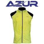 Azur Azur Buckler Soft Shell Vest Yellow Windproof Stretchable Material