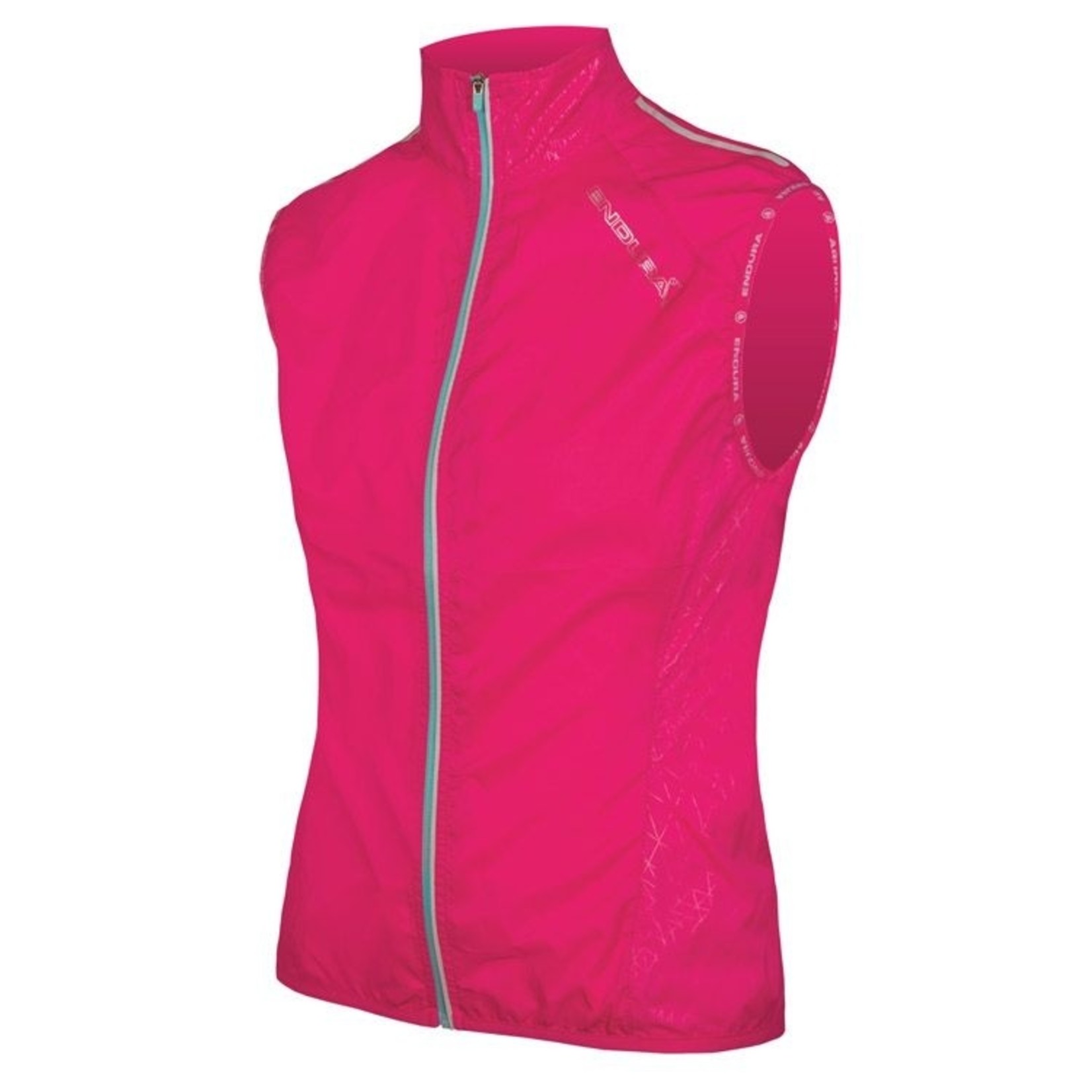 Endura Endura Women's Pakagilet II Vest - Cerise Windproof Ripstop Fabric