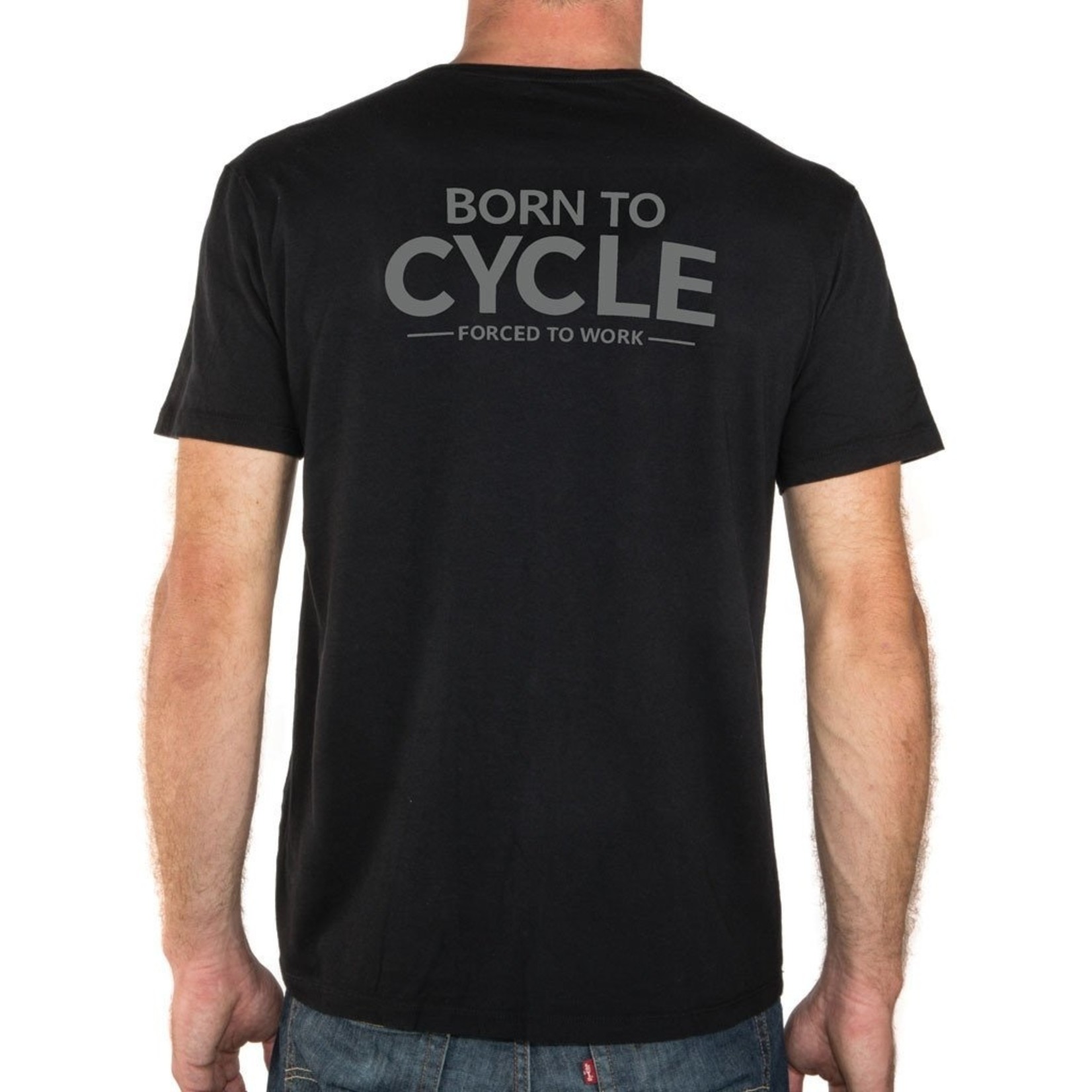 Monkey See MonkeySee Men's Born To Cycle T-Shirt - Black