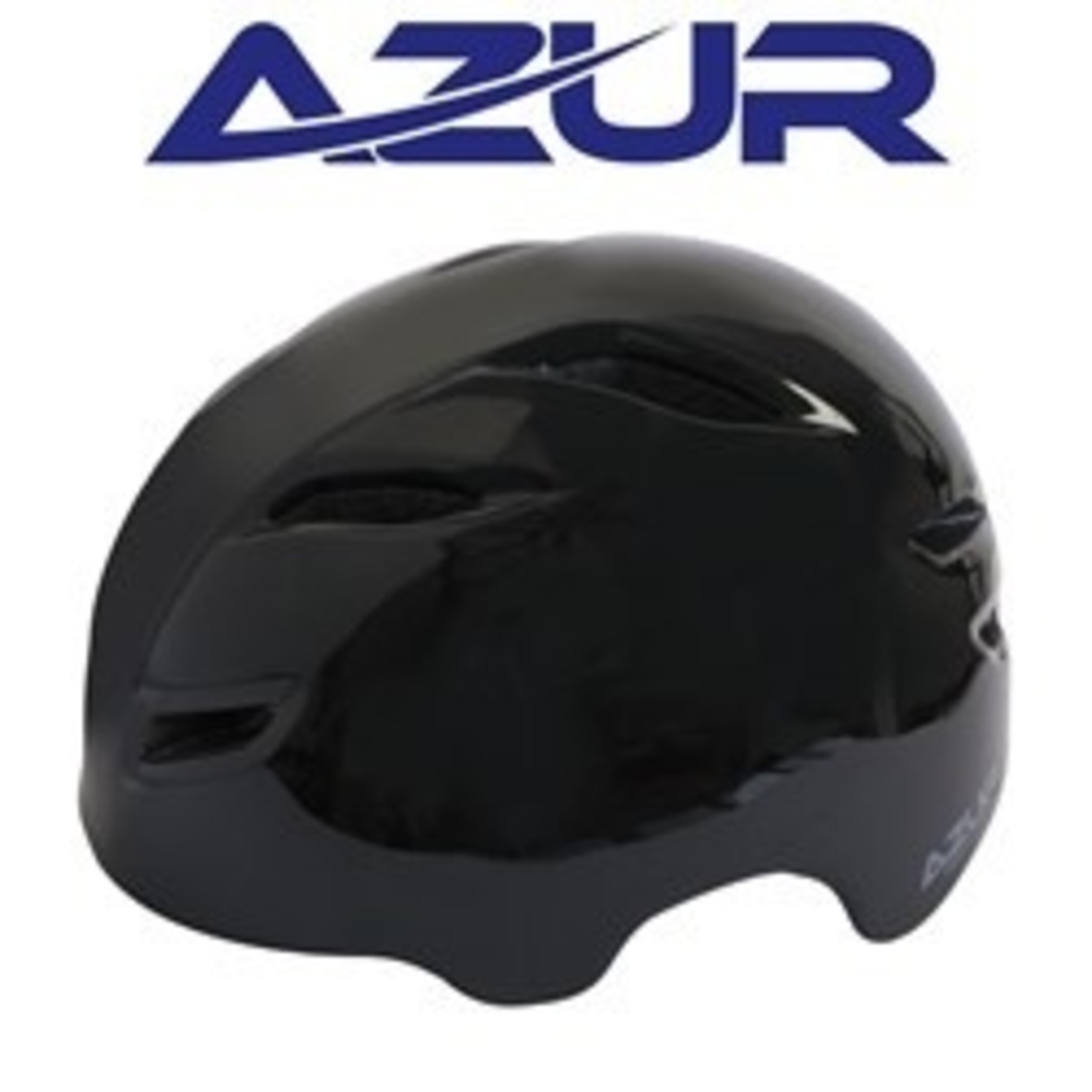 Azur Azur Bike Helmet - U91 Series - Gloss Black