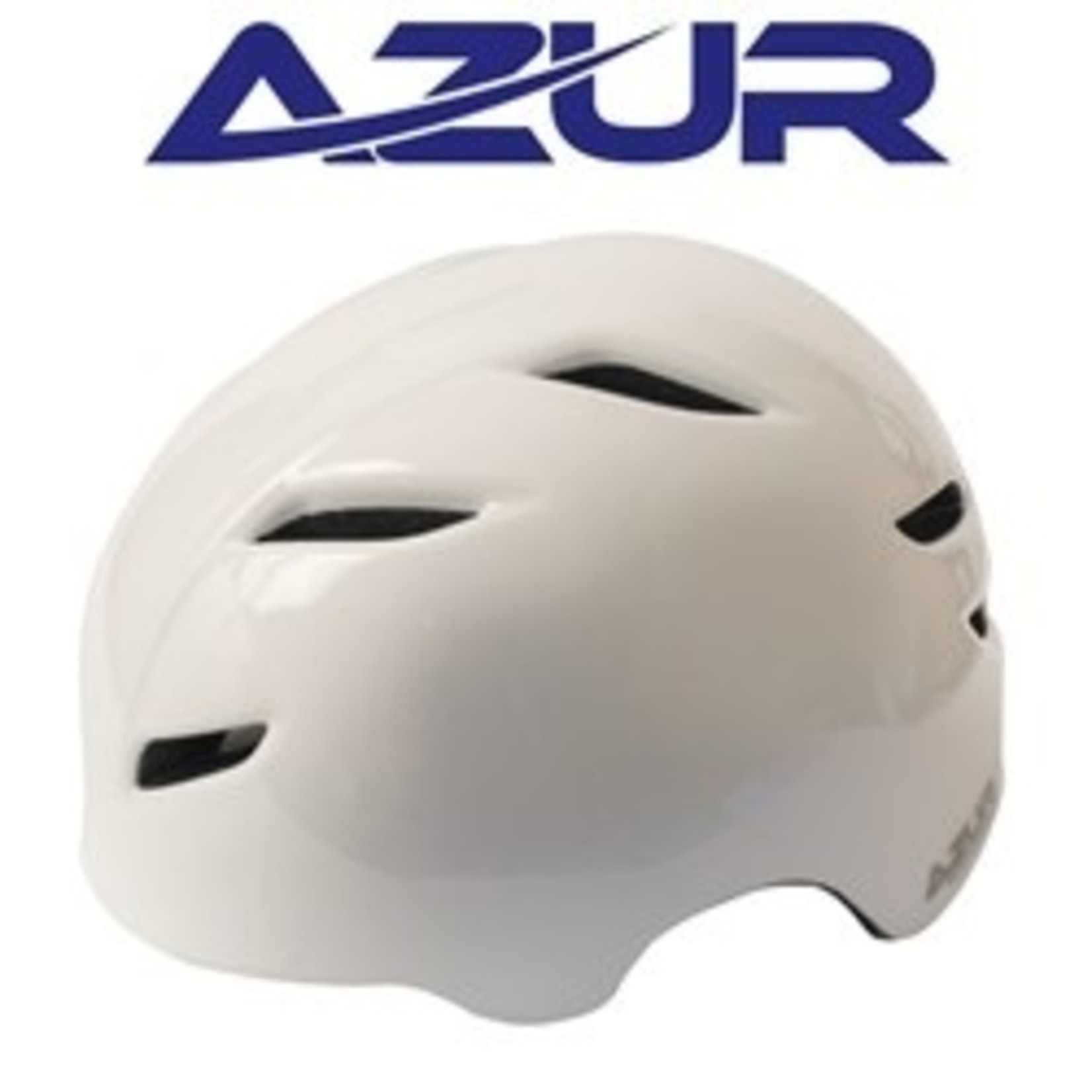 Azur Azur Bike Helmet - U91 Series - Gloss White -Dial Lock Fit System