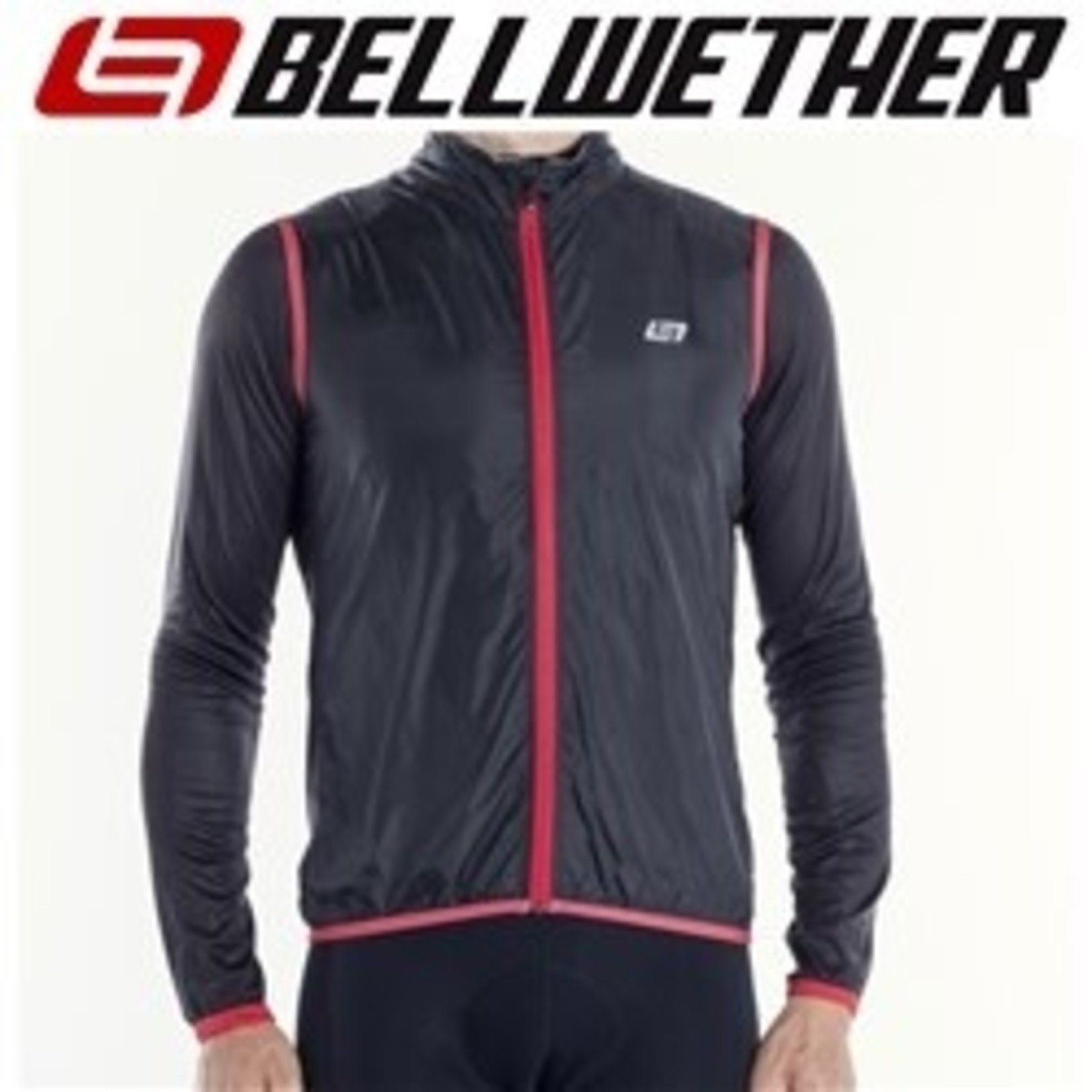 Bellwether Bellwether Cycling Ultralight Vest - Black Windproof  Fabric EXO-Lite