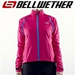 Bellwether Bellwether Cycling Jacket - Velocity Women's Convertible Jacket/Vest - Berry