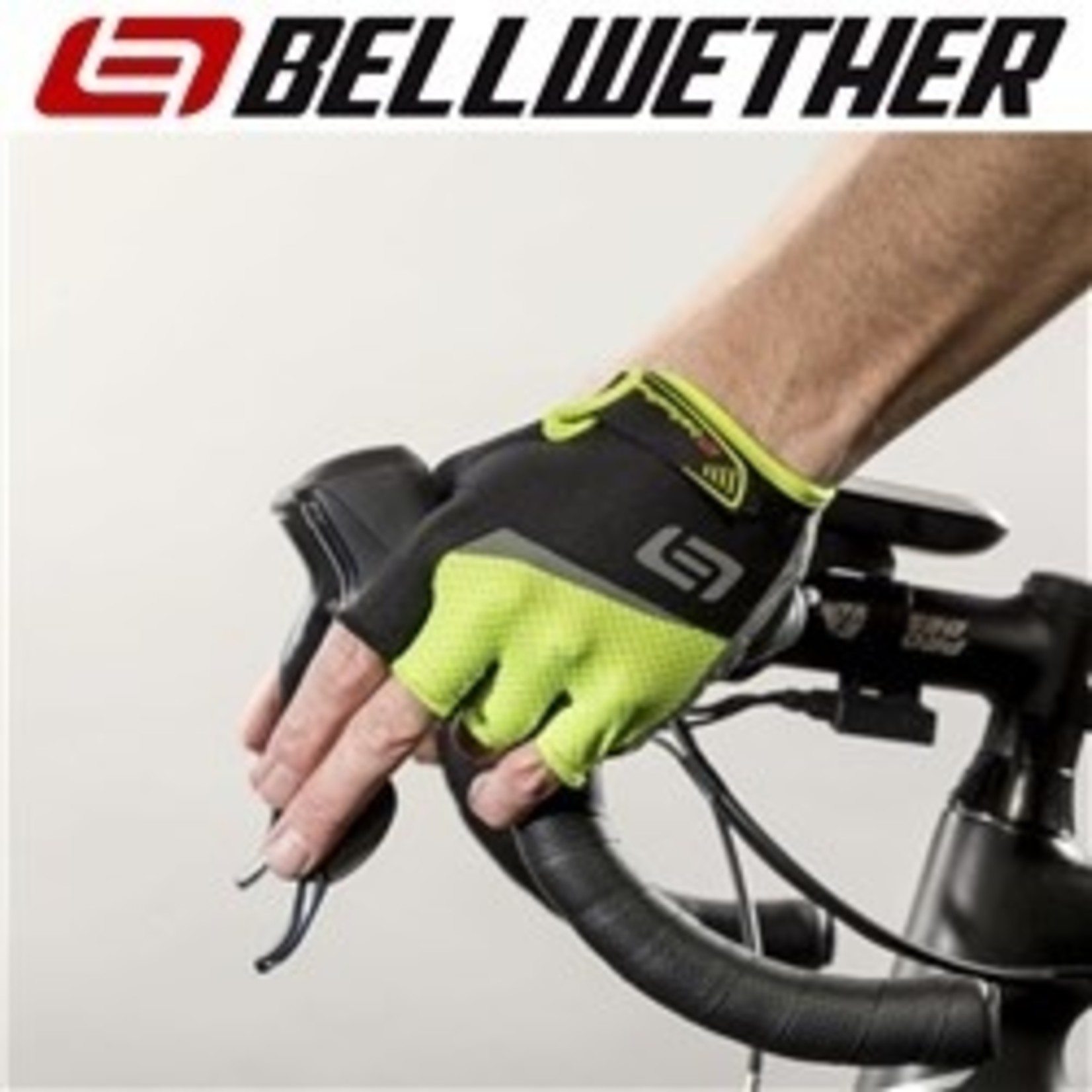 Bellwether Bellwether Cycling Gloves - Amara Palm - Men's Ergo Gel - Hi-Vis