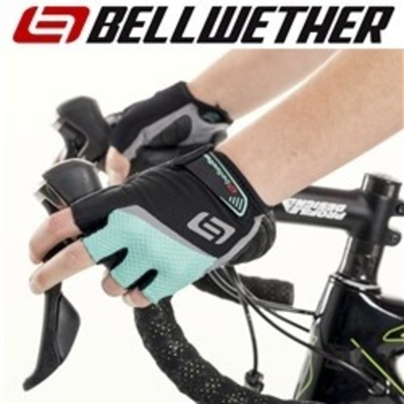Bellwether Bellwether Cycling Gloves - Amara Palm - Women's Ergo Gel - Aqua