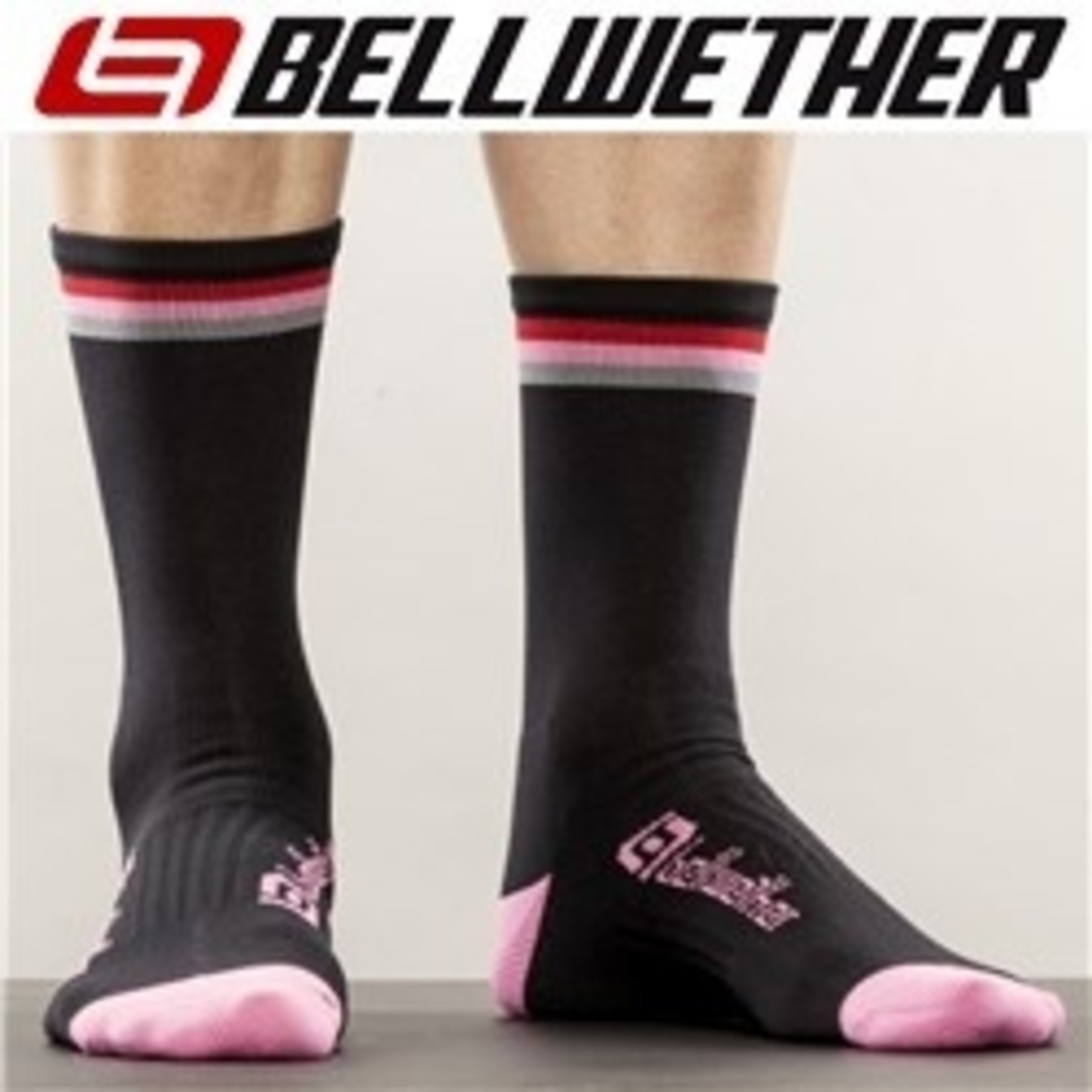Bellwether Bellwether Cycling Socks - Tilt - Black