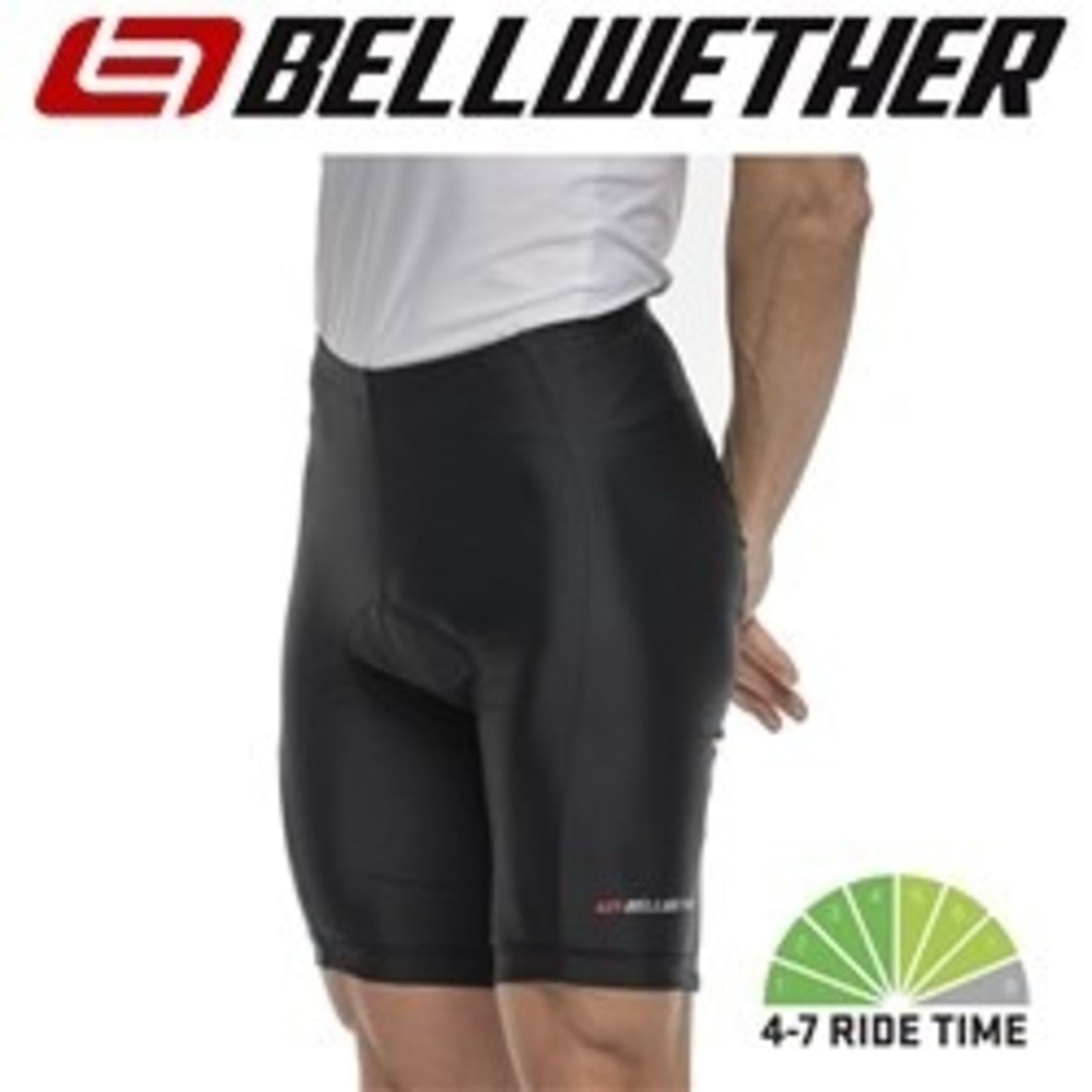 Bellwether Bellwether Cycling Knick - Cadence Men's O2 Knick - Black Fabric: Titan ™