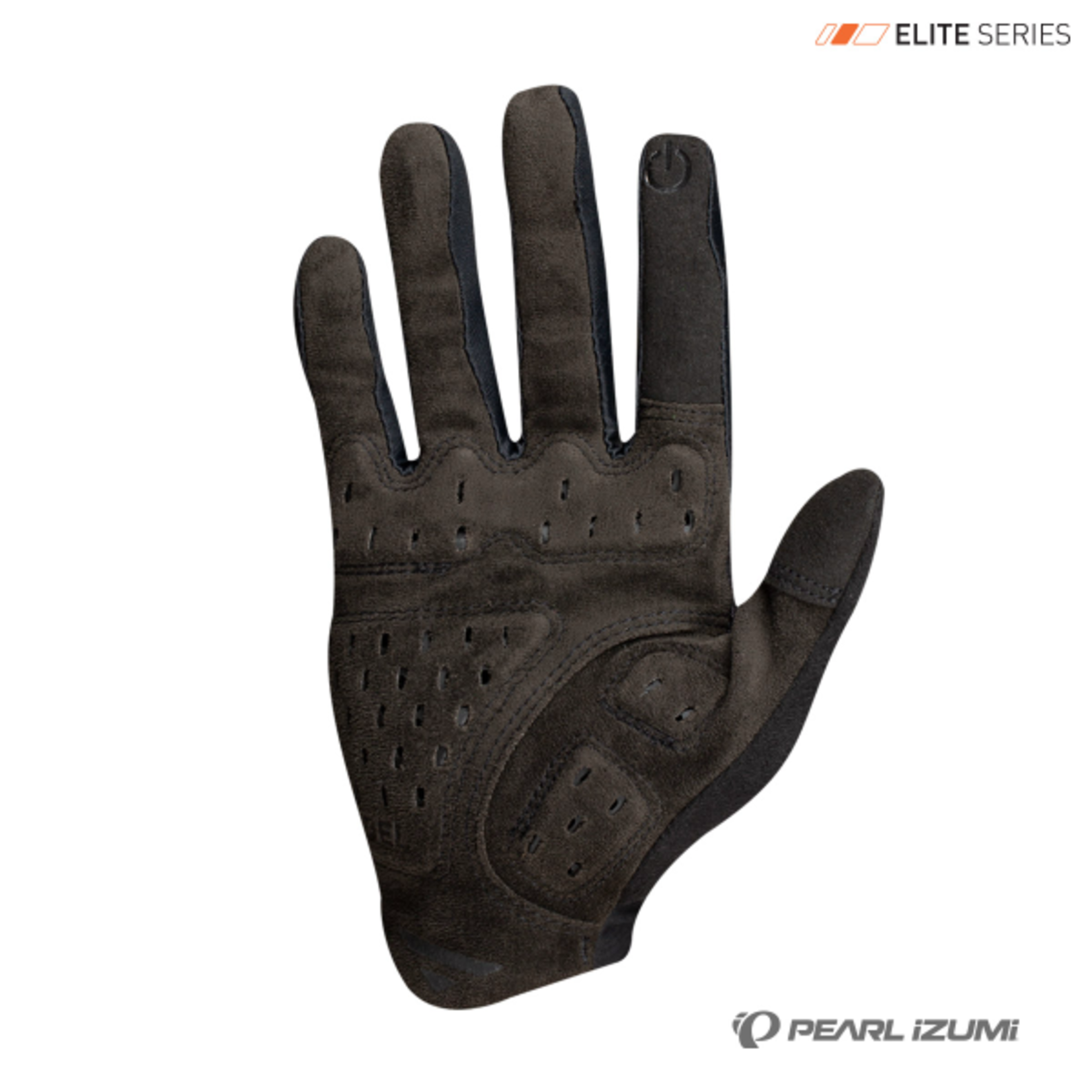 Pearl Izumi Pearl Izumi Women Elite Gel FF Bike Gloves - Black Synthetic Leather