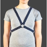 Monkey See MonkeySee Harness - Light Weight And Comfortable - Dot French Navy