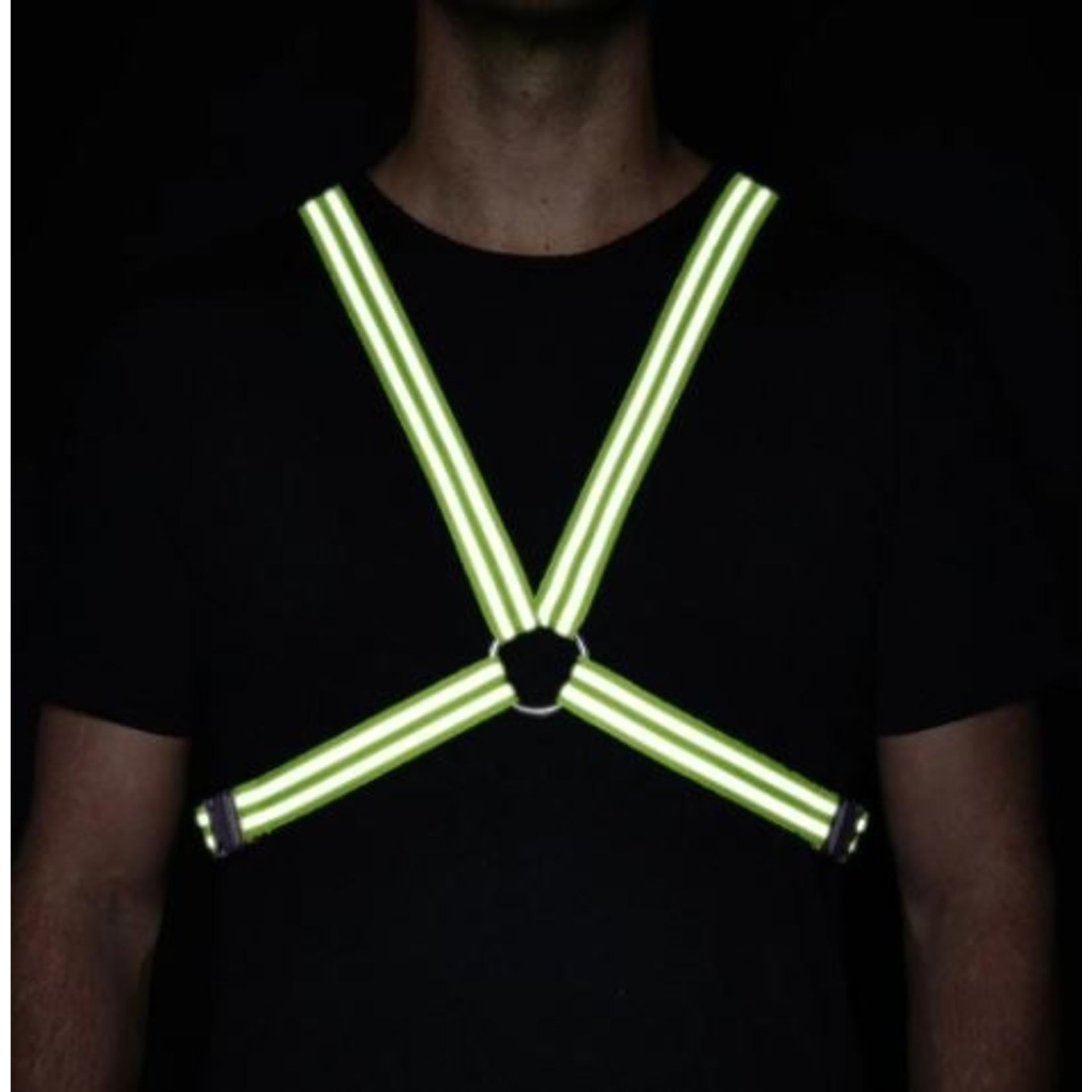 Monkey See MonkeySee Harness - Light Weight And Comfortable - Fluro Yellow / Audax
