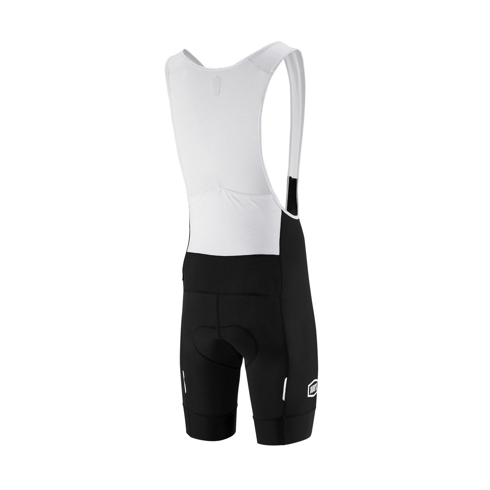 100% Exceeda Comfort Stretch Mesh Straps Bike Gear Bib Shorts  - Black