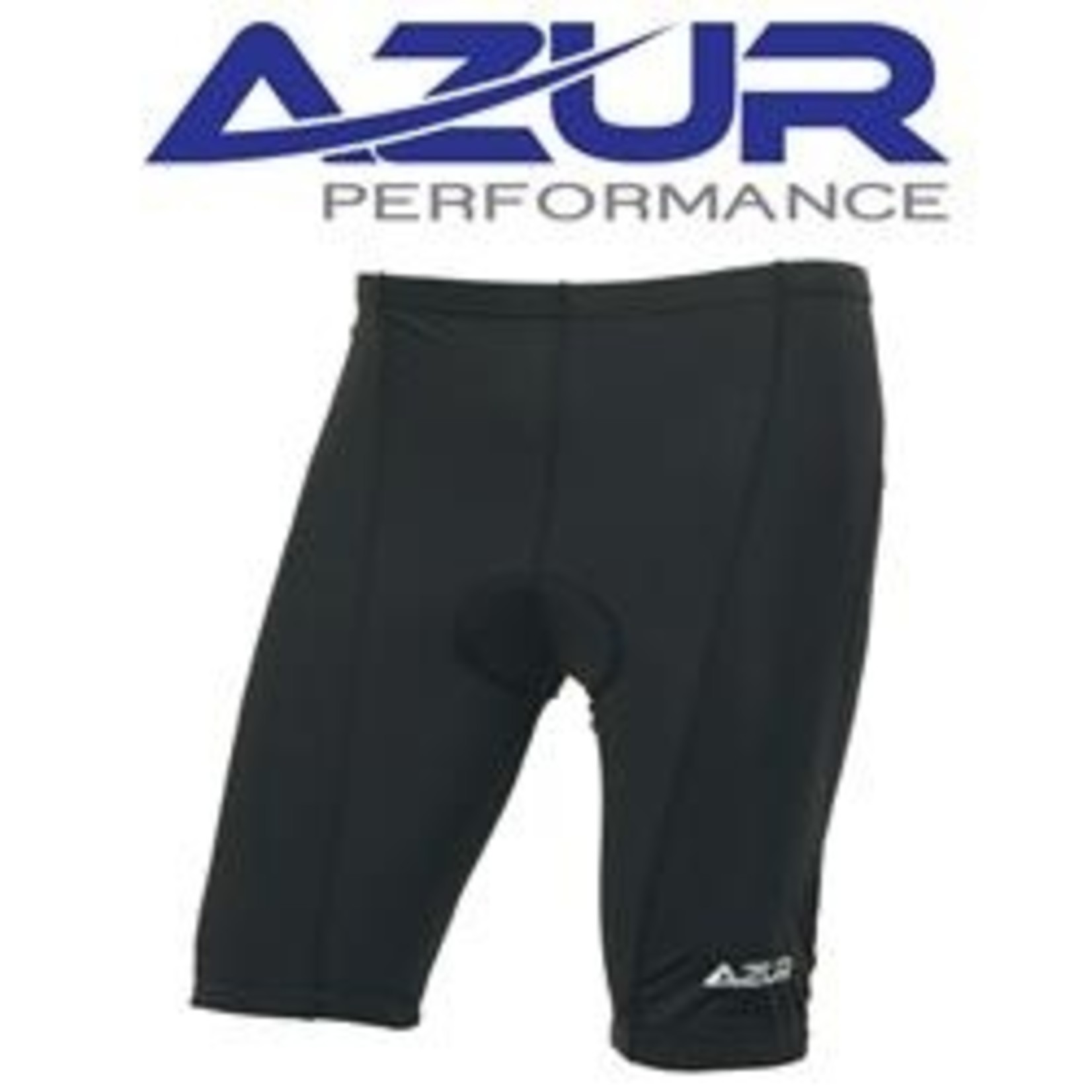 Azur Azur Sport Knicks - Men's Shorts Black Regular Blended Fabric
