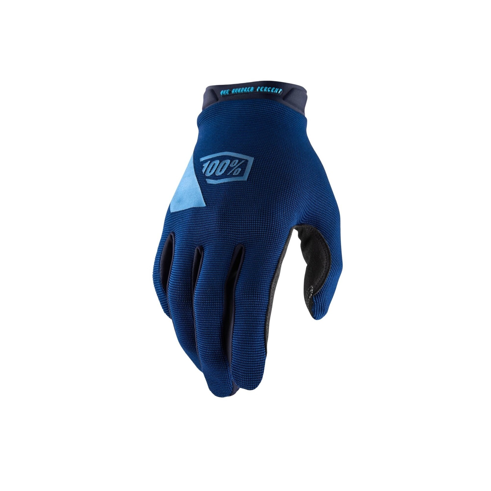 100% RIDECAMP Nylon/Spandex Cycling Glove - Navy