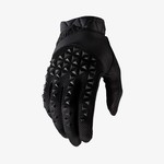 100 Percent 100% Geomatic Microfiber Thumb Bike Cycling Gloves - Black