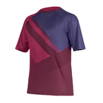Endura Endura Singletrack Print Short Sleeve T-Shirt II LTD - Mulberry