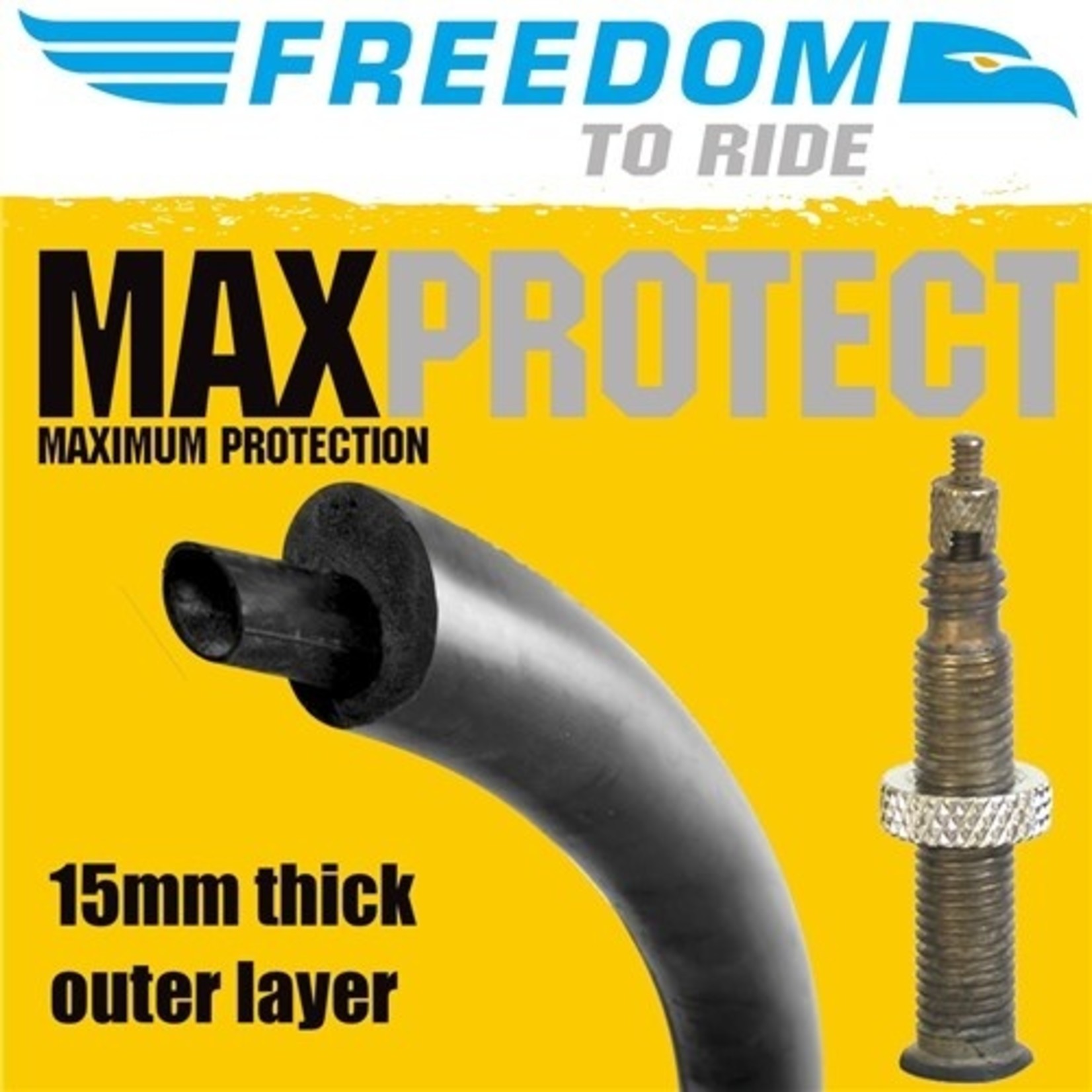 Freedom Freedom MaxProtect Bike Tube  26" x 1.50"-1.90" - Presta Valve 40mm
