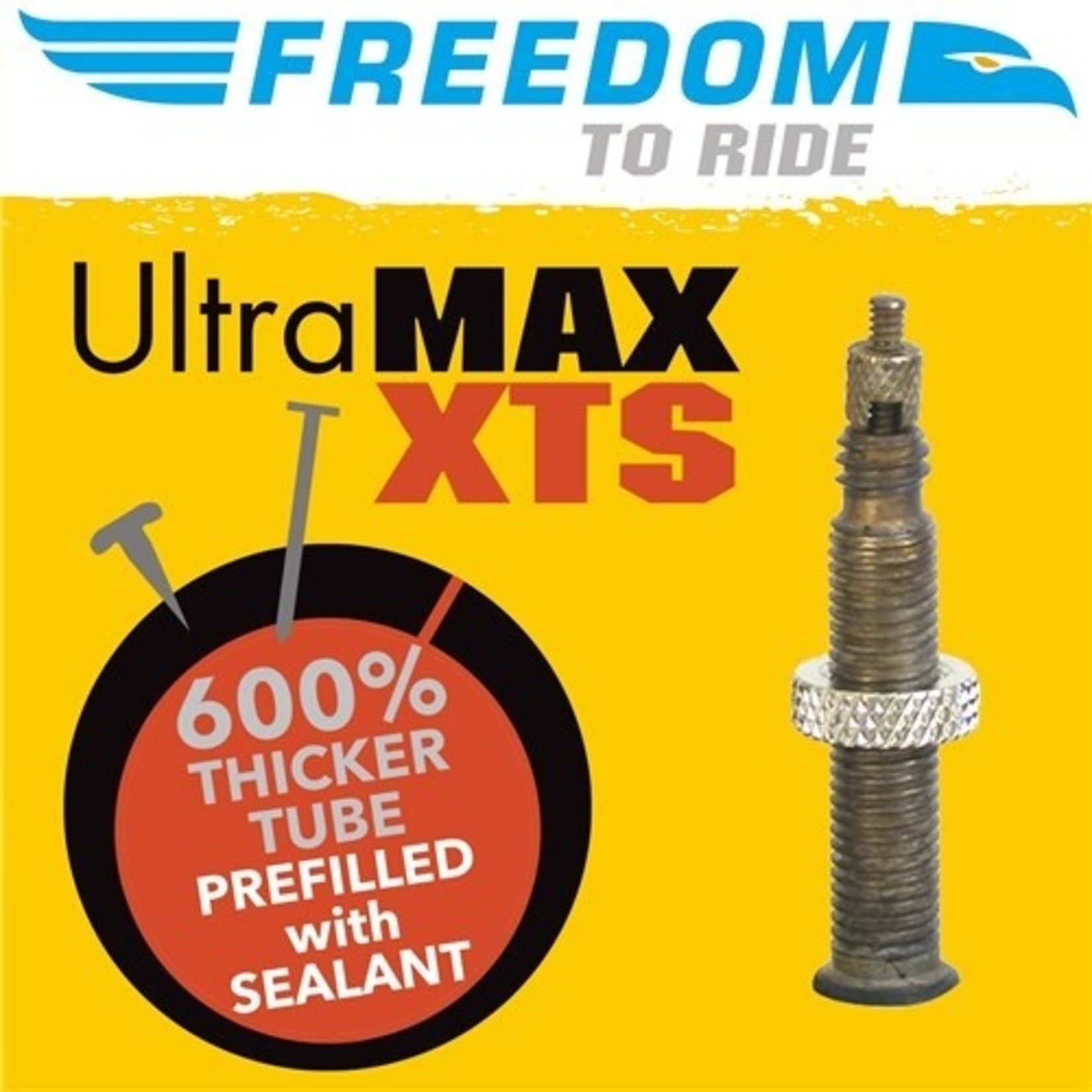 Freedom Freedom UltraMAX Bike Tube - 29" X 1.75"/2.125" - Presta Valve 48mm