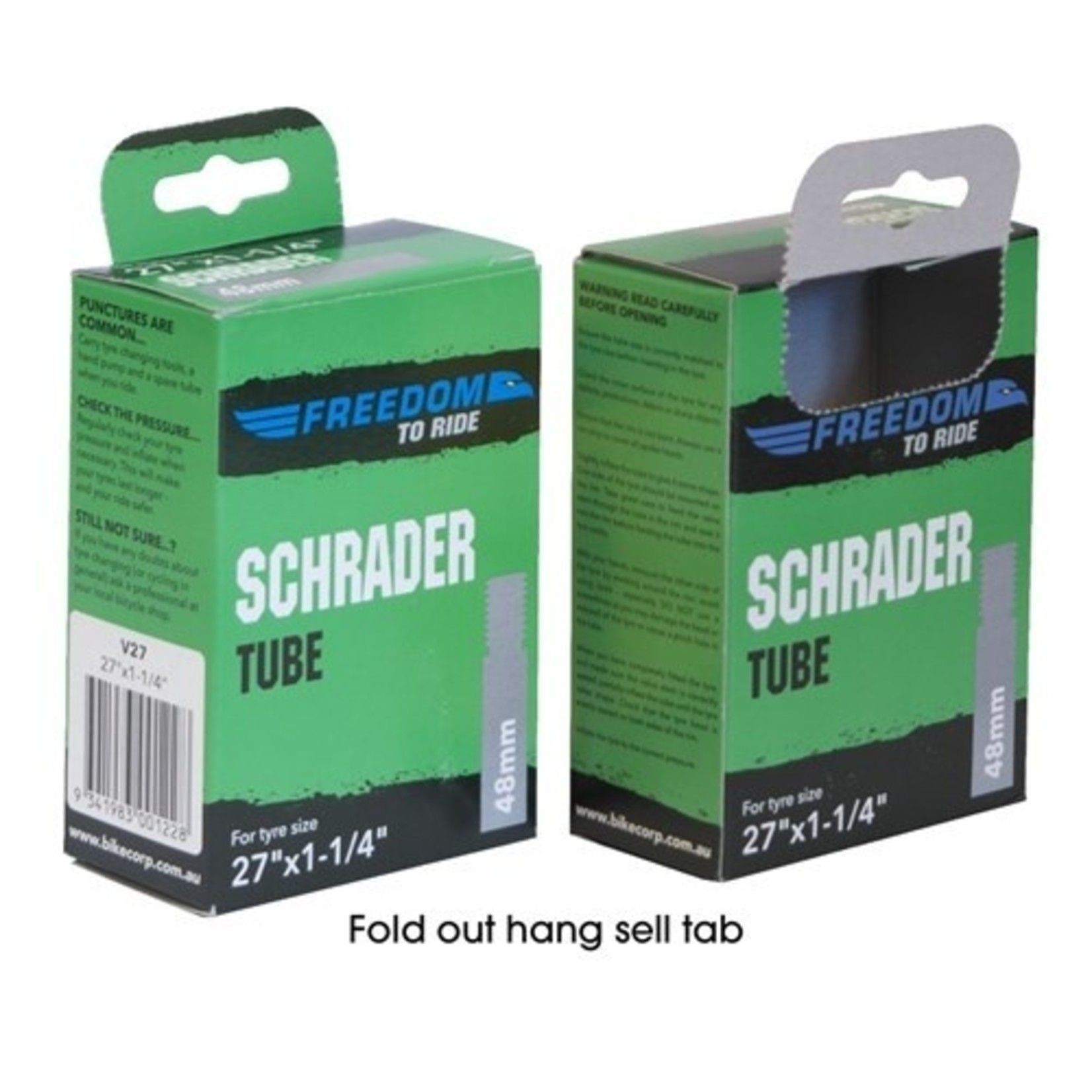 Freedom Freedom Bike Tube - 700 X 20-25C - Schrader Valve 48mm