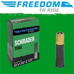 Freedom Freedom Bike Tube - 20" X 1.90-2.125" - Schrader Valve 48mm