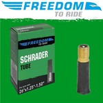 Freedom Freedom Bike Tube - 26"x1.25"-1.50" - Schrader Valve - 48mm