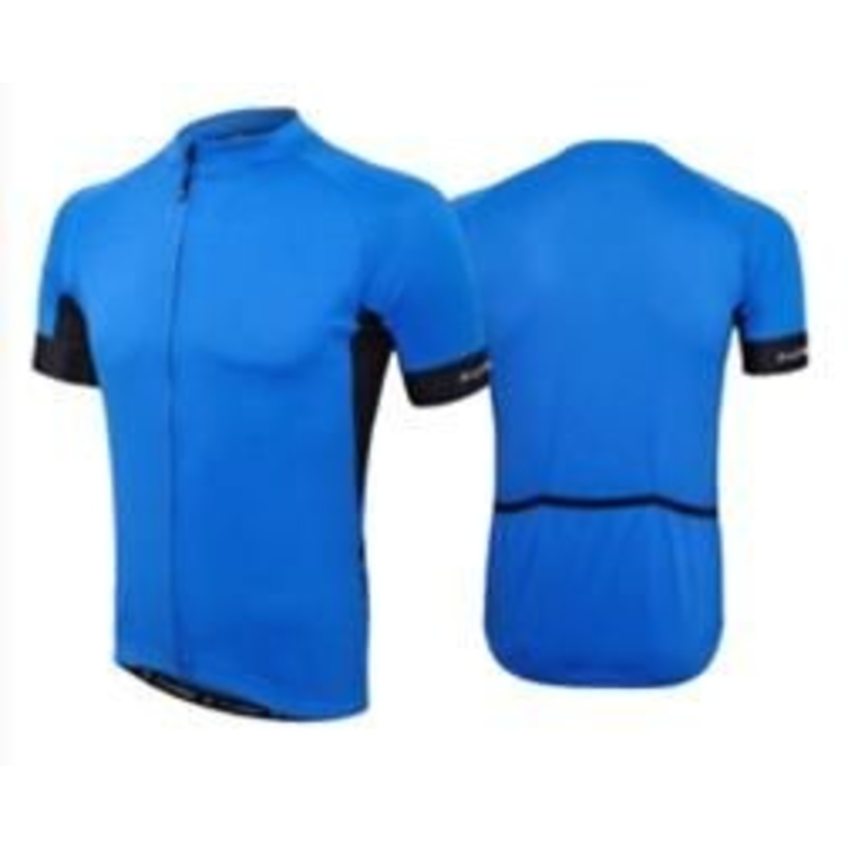 Funkier Funkier - Cefalu Mens Active Short Sleeve Jersey 100% Polyester - Blue