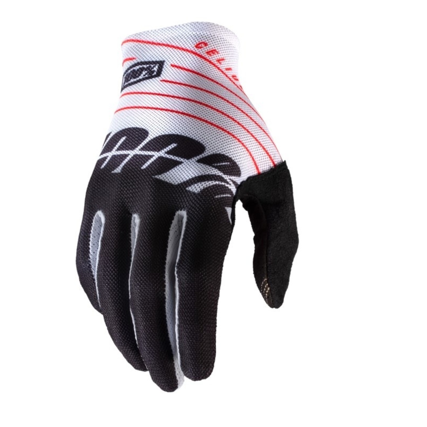 100% CELIUM Cycling Gloves - Black/White
