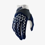 FE sports 100% Airmatic Cyclin Gloves - Navy/Steel/White