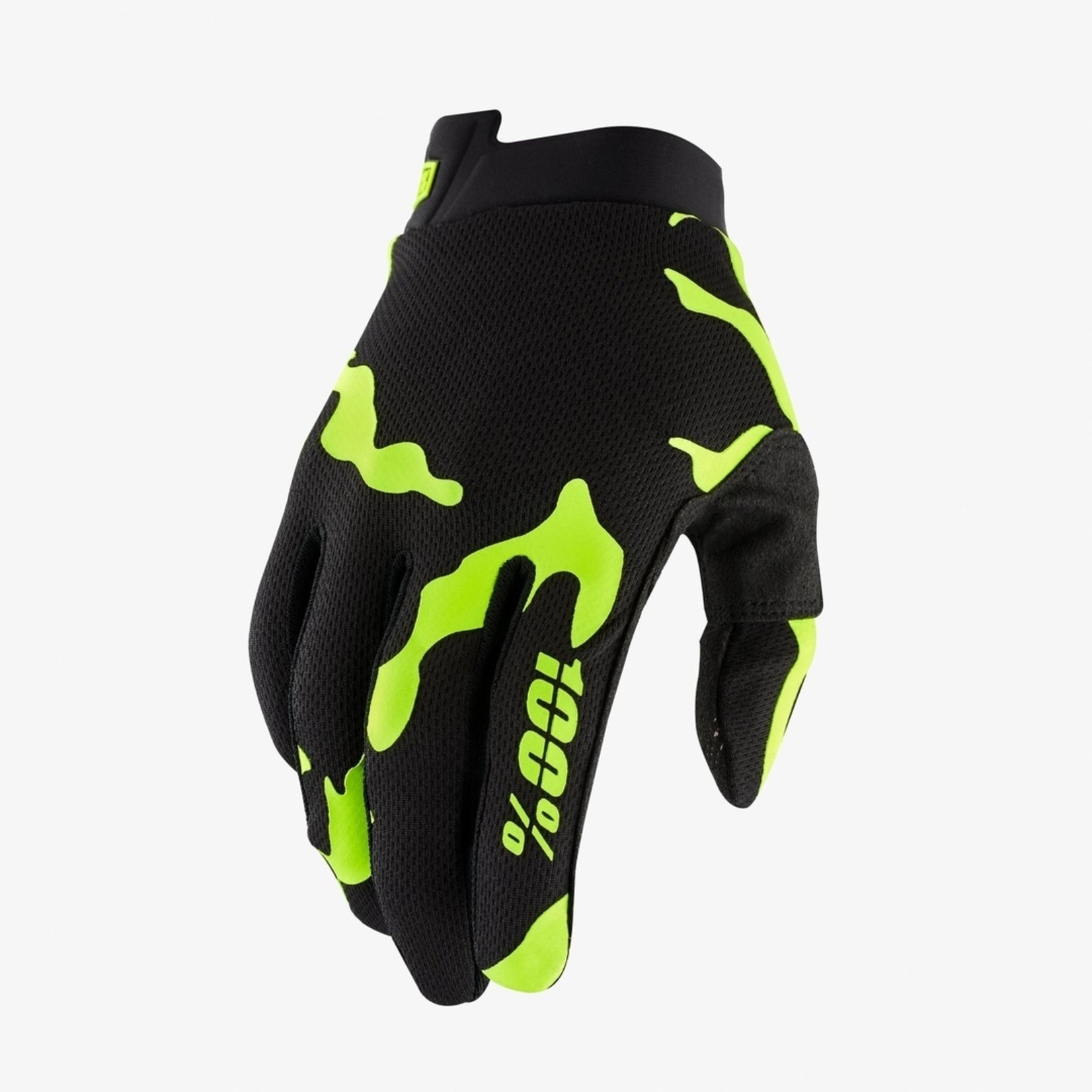 FE sports 100% Itrack Cycling Gloves - Salamander