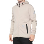 FE sports 100% Viceroy Zip Tech Fleece Warm Sweatshirt - Grey
