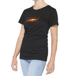 FE sports 100% Joshua Women's Crewneck T-Shirt - Black