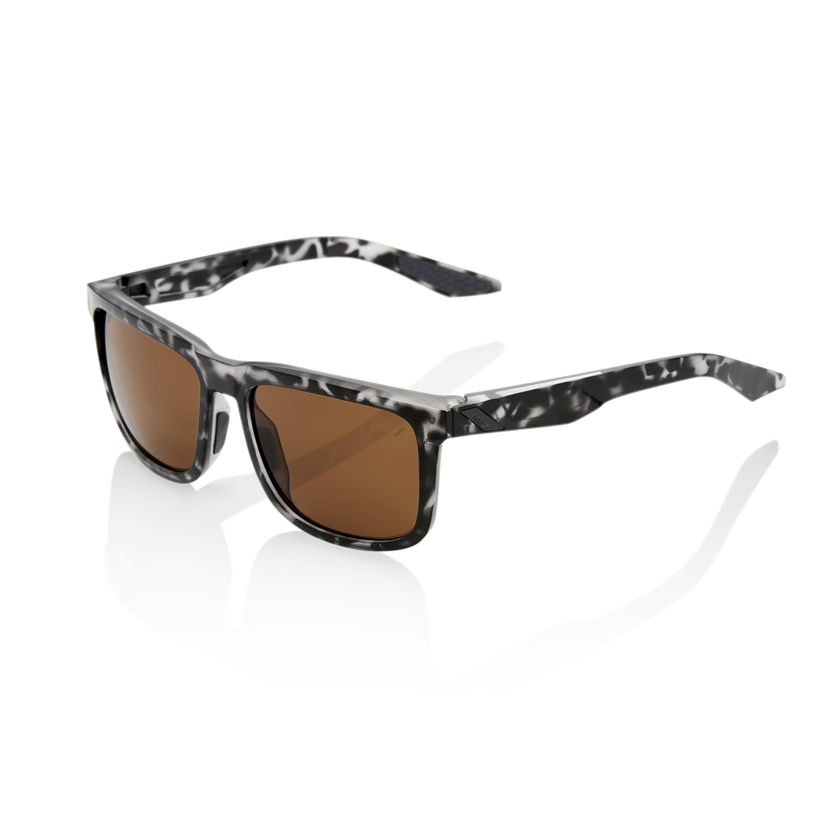 100 Percent 100% Blake 100% UV Protection Bike Sunglasses Matte Black Havana - Bronze