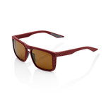 100 Percent 100% Renshaw 100% UV Protection Bike Sunglasses Soft Tact Crimson - Bronze