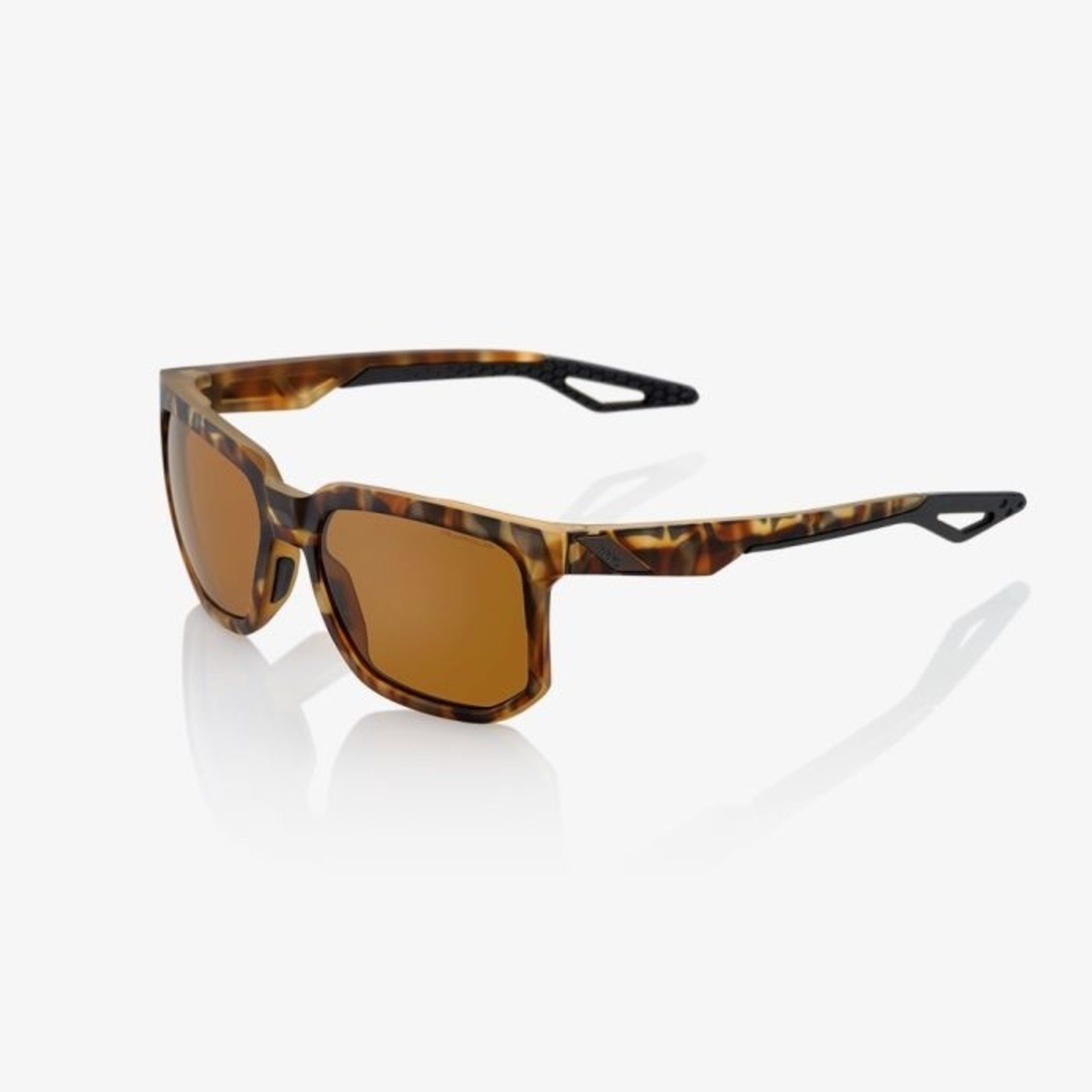 100 Percent 100% Centric Bike Sunglasses Soft Tact Havana - Bronze Peakpolar