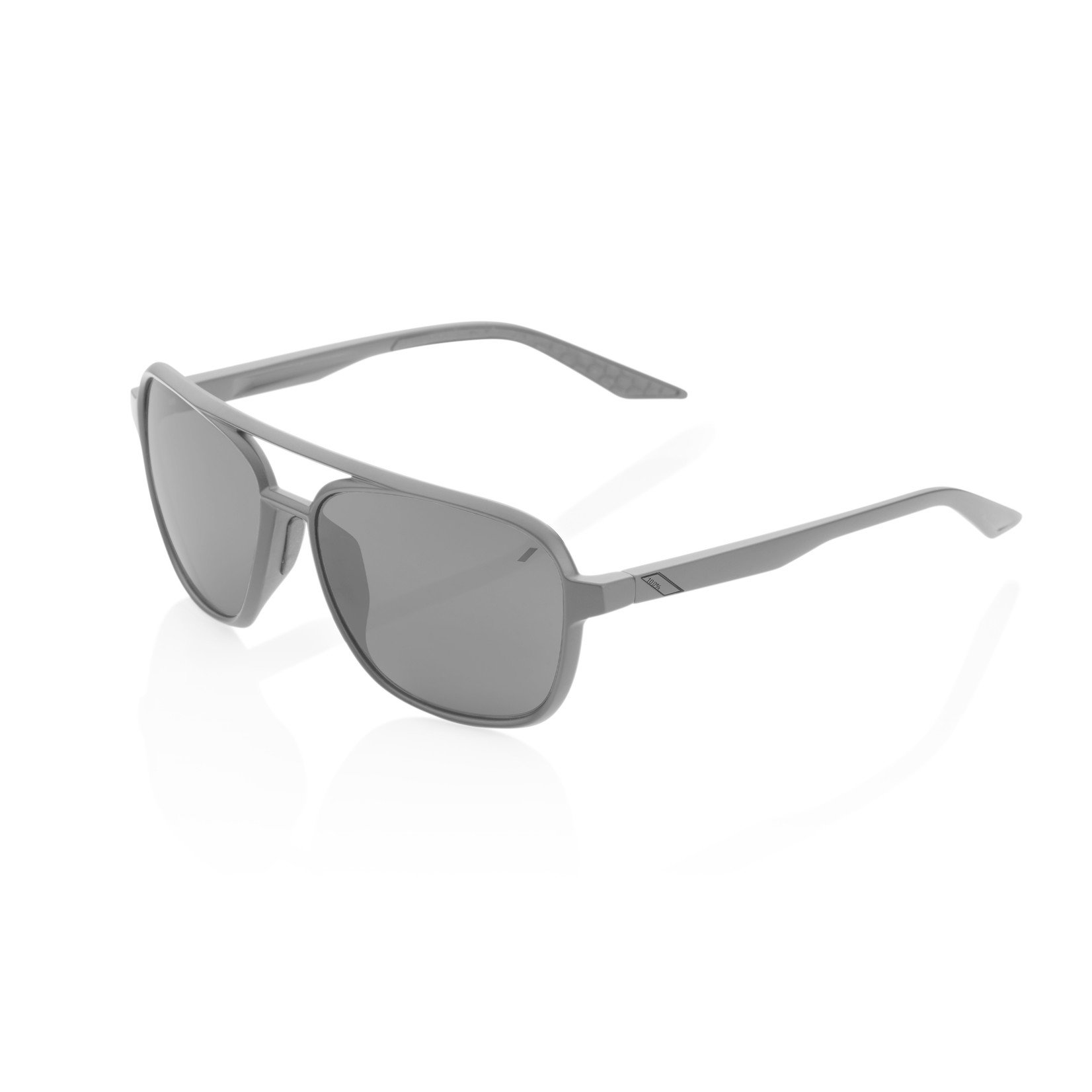 100 Percent 100% Kasia 100% UV Protection (UV400) Sunglasses - Matte Black - Black Mirror