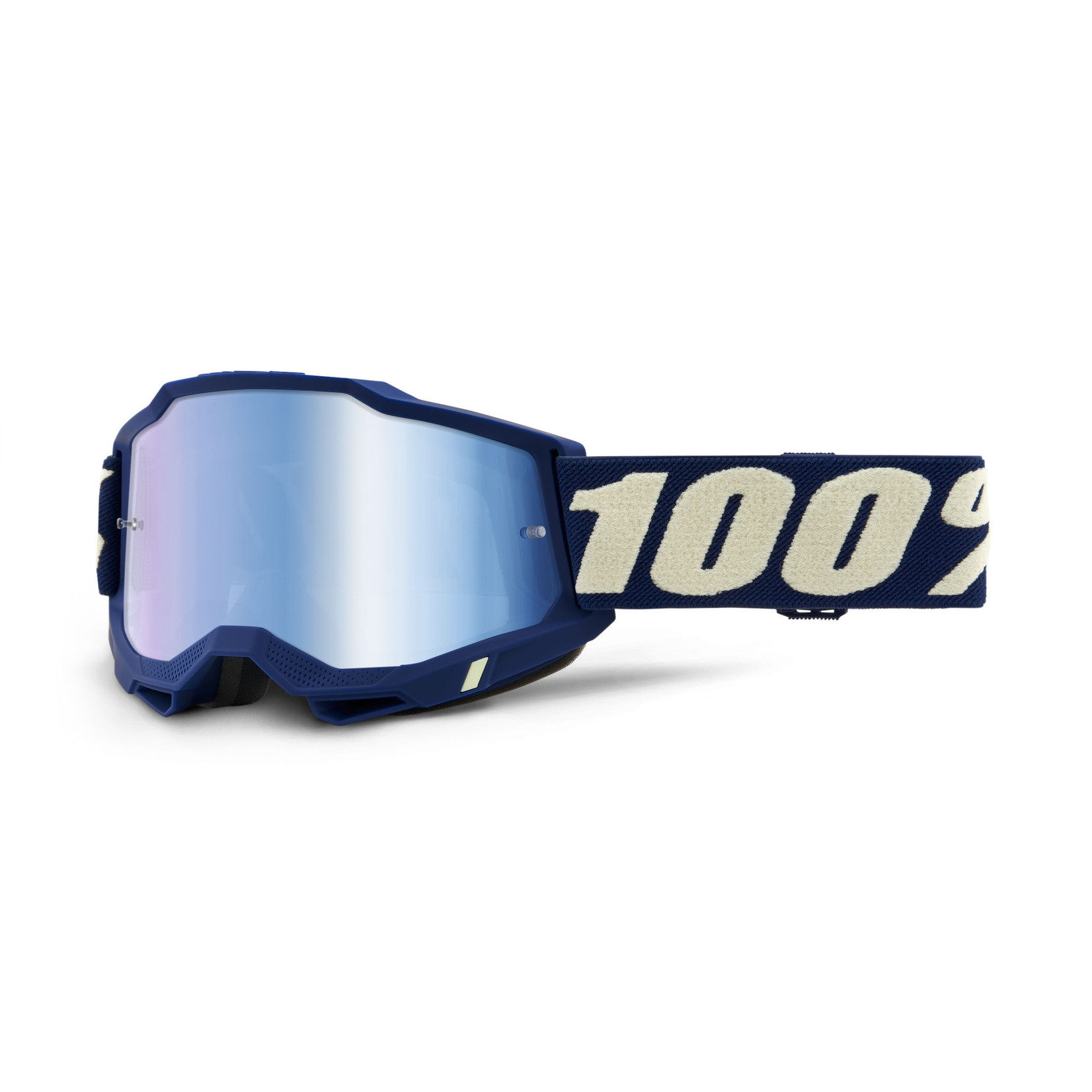 1 100% Accuri 2 Goggle Deepmarine - Mirror Blue Lens