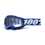 100 Percent 100% Accuri 2 Enduro Goggle Blue Bike Goggles- Clear Vented Dual