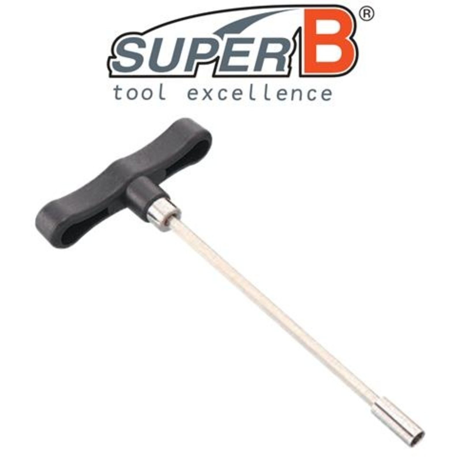 Super B SuperB Internal Nipple Wrench - 110mm With 3.2mm Hex Socket - Bike Tool