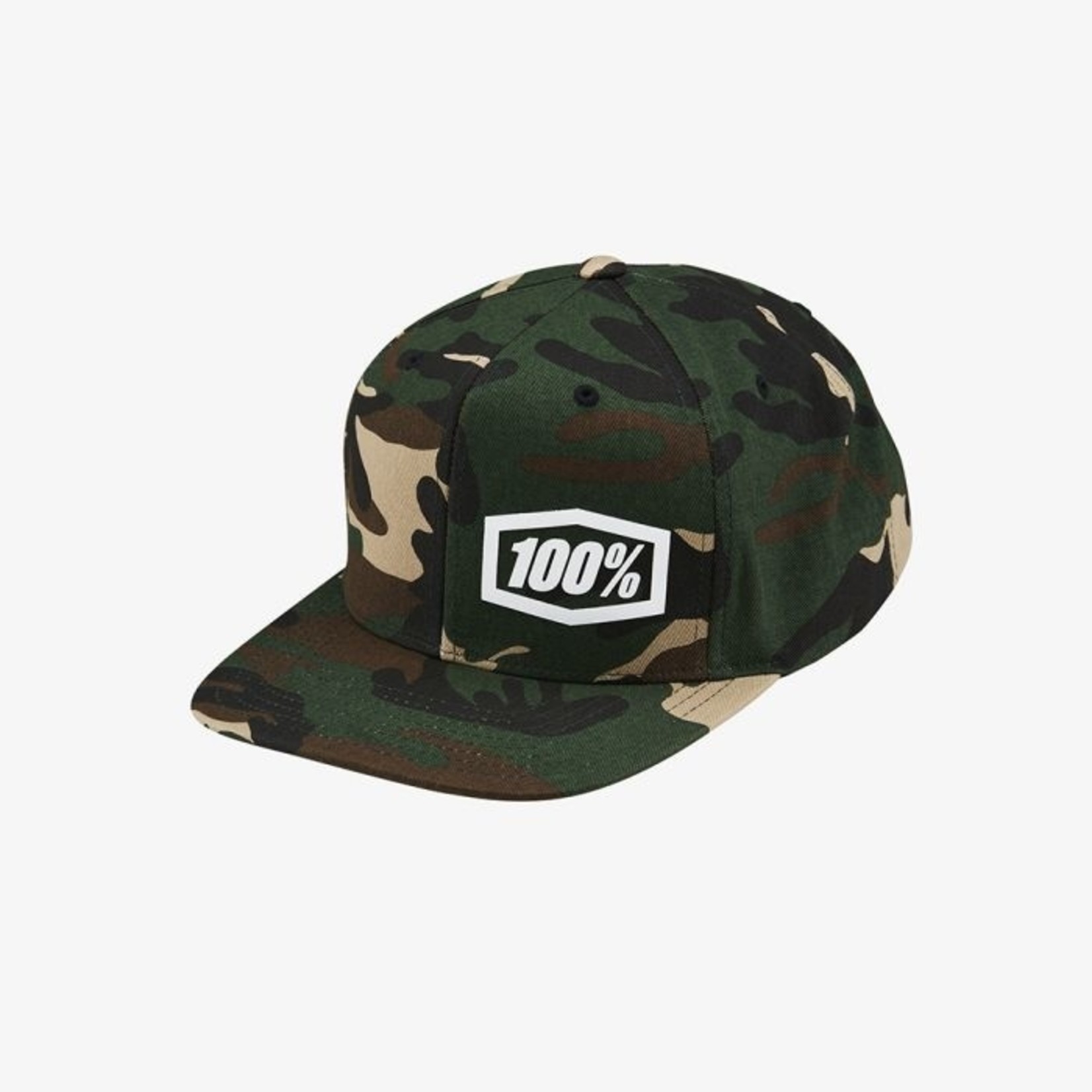 100 Percent 100% Machine Snapback Hat Camo