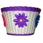 KWT KWT Kids Bicycle Basket Flower - Purple