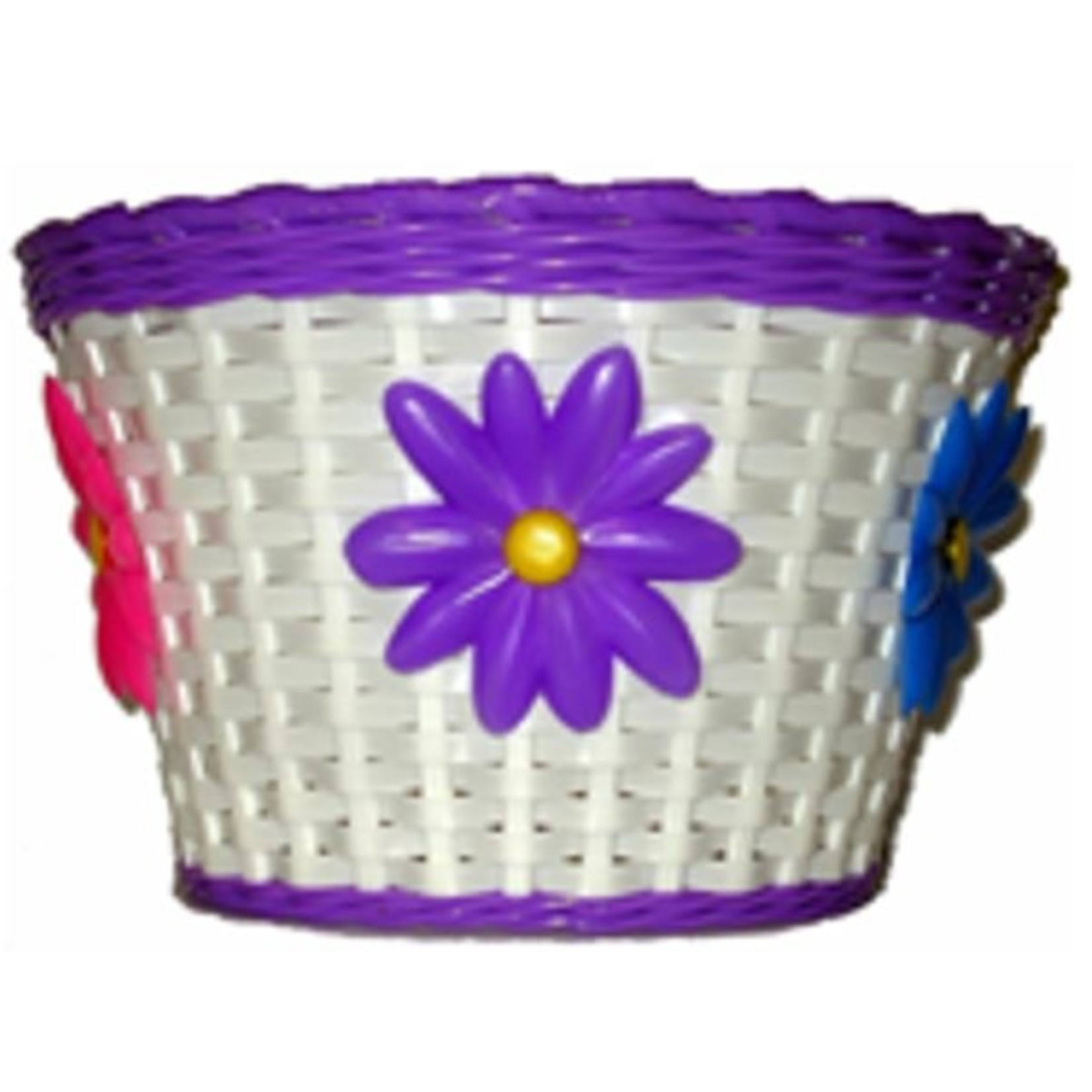 KWT KWT Kids Bicycle Basket Flower - Purple