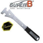 Super B SuperB Professional Pedal Wrench - Chromium-Molybdenum Alloy Steel - Bike Tool