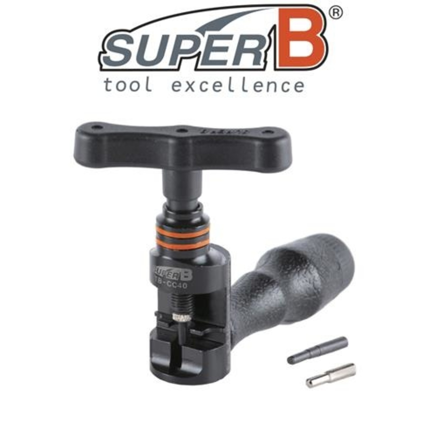 Super B SuperB Chain Rivet Extractor Tool For 1/8" to 3/16" BMX & Single Speed Chain