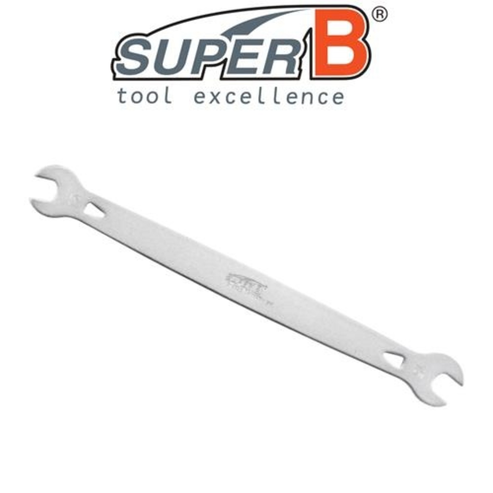 Super B SuperB Double-Ended Pedal Wrench - 15mm Pedal - 34cm - Bike Tool