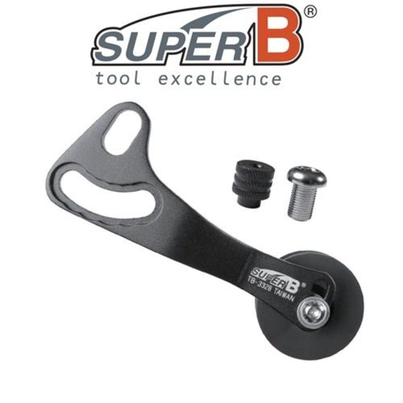 Super B SuperB Chain Tensioner on Rear Dropout Suitable For All Speed Chains - Bike Tool