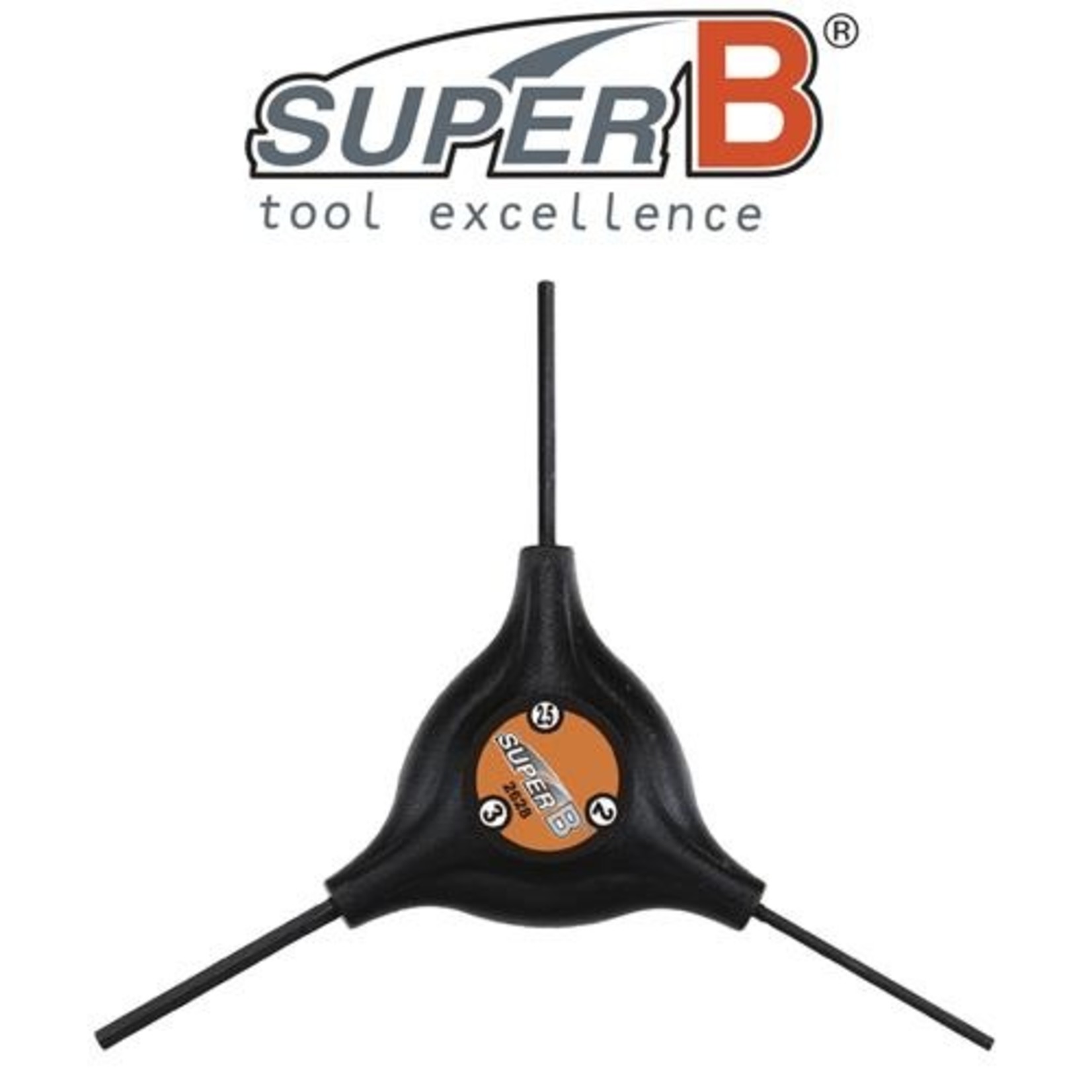 Super B SuperB Y Wrench - Hex Key Wrench 2/2.5/3mm - Bike Tool - TB2628