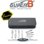 Super B SuperB Bike/Cycling Tap Set With A Tap Handle Premium Series - Bike Tool