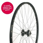 BC BC Bike/Cycling Wheel - 26" Front Alloy Disc - Black Rim - Black Spokes